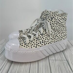 CONVERSE Chuck Taylor All Star Lift 2X Platform Welcome to the Wild Women Sz 9‎